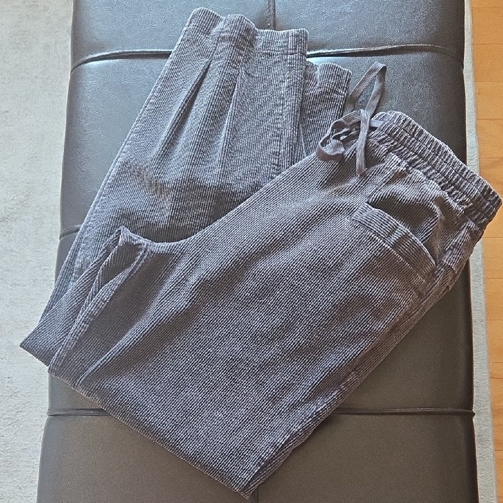 Jodifl Dark Grey Corduroy Pants